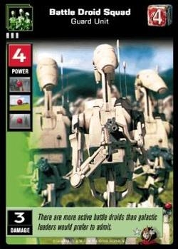 Battle Droid Squad - Guard Unit (Foil)