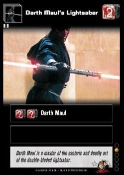 Darth Maul's Lightsaber (Foil)