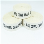 1/16-inch Thick Cotton Webbing Cowl Chafe Seal - 1" x 15' | Brown Aircraft Supply