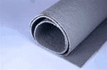 9" x 40" Grey Mastic Coated Fiberglass Mat | Brown Aircraft Supply