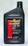 Aero Shell W80 Motor Oil for Aircraft | Brown Aircraft Supply