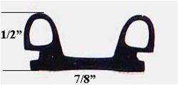 T-15001 Silicone Helicopter Door Seal - Rubber Aircraft Seals | Brown Aircraft Supply