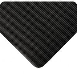 Vinyl Grooved Floor Runner - Vinyl Aircraft Floor Mat | Brown Aircraft Supply