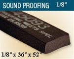T-45903-1/8 1/8" Thick Sound Proofing - Aircraft Soundproofing | Brown Aircraft Supply