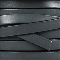 kelliesbeadboutique.com | 10mm Flat Grey Leather