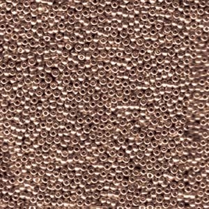 11/0 Galvanized Brown Miyuki Seed Beads