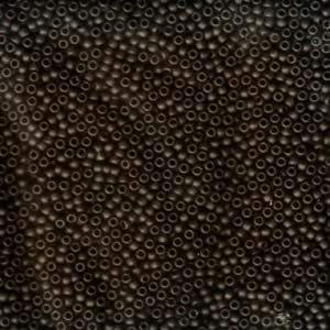 kelliesbeadboutique.com | 11/0 Brown Matte Transparent Miuyki Seed Beads
