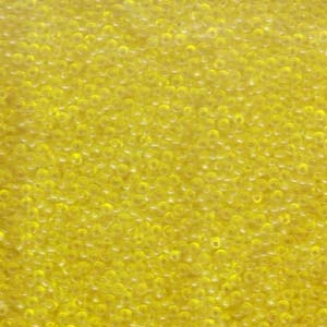 11/0 Transparent Yellow Miyuki Seed Beads