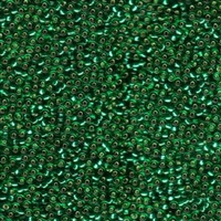 11/0 S/L Green Miyuki Seed Beads