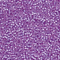 kelliesbeadboutique.com | 11/0 Miyuki  Lilac Silver Lined Alabaster Seed Beads