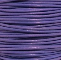 kelliesbeadboutique.com | Light Violet Round Leather Cording