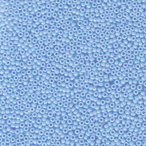 15/0 Miyuki Seed Beads Op. Turquoise Blue