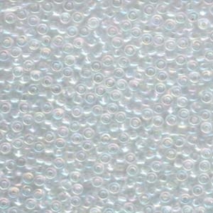 kelliesbeadboutique.com | 8/0 Crystal AB Miyuki Seed Beads