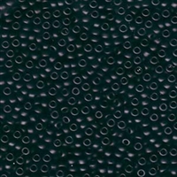 8/0 Black Opaque  Miyuki Seed Beads