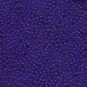 8/0 Opaque Cobalt Miyuki Seed Beads