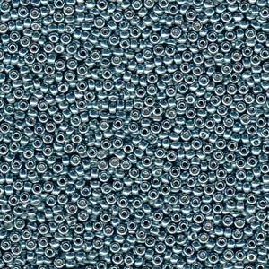 8/0 Duracoat Galvanized Dark Seafoam Miyuki Seed Beads