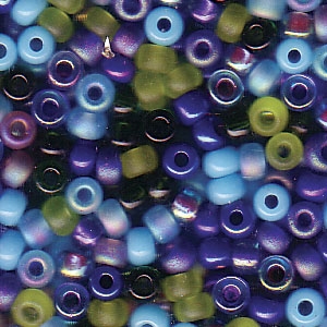 8/0 Mix Gemtones Miyuki Seed Beads