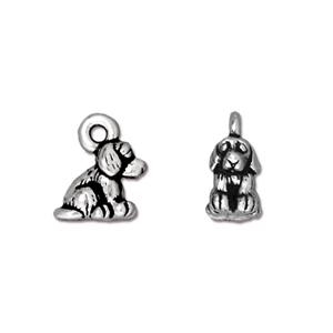 kelliesbeadboutique.com | TierraCast Dog Charm