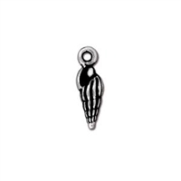 kelliesbeadboutique.com | TierraCast Small Spindle Shell Charm