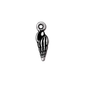 kelliesbeadboutique.com | TierraCast Small Spindle Shell Charm