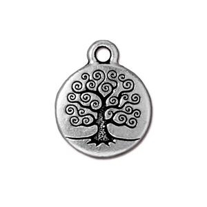 TierraCast Small Tree of Life Charm