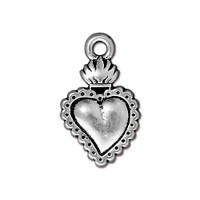 kelliesbeadboutique.com | Milagro Heart Charm