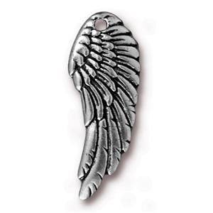 kelliesbeadboutique.com | TierraCast Wing Charm