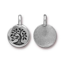 kelliesbeadboutique.com | TierraCast Tree Charm