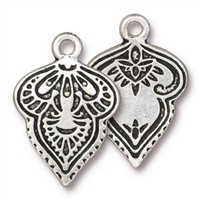 kelliesbeadboutique.com |  TierraCast Mehndi Charm