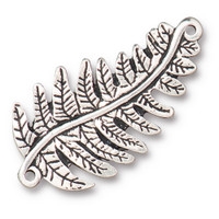 kelliesbeadboutique.com | TierraCast Fern Link