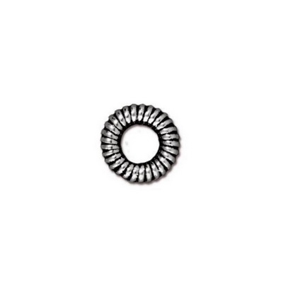 kelliesbeadboutique.com | TierraCast Large Coiled Ring Bead