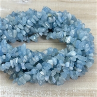 kelliesbeadboutique.com | 5-8mm Aquamarine Chip Strands