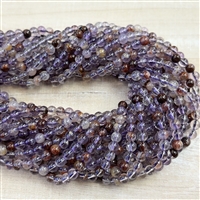 kelliesbeadboutique.com | 4mm Cacoxenite Strands