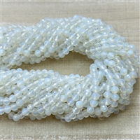 kelliesbeadboutique.com | 4mm Faceted Opalite Bead Strands