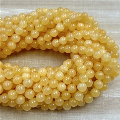 kelliesbeadboutique.com | 8mm Aragonite Strands