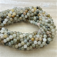 kelliesbeadboutique.com | 6mm Lodolite Quartz