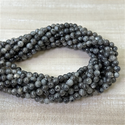 kelliesbeadboutique.com | 4mm Larvikite Strands