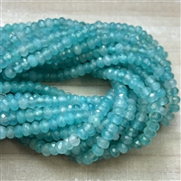 kelliesbeadboutique.com | 3x4mm Amazonite Jade Strands