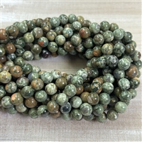 kelliesbeadboutique.com | 8mm Rhyolite Strands