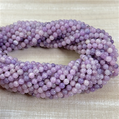 kelliesbeadboutique.com | 4mm Clove Lepidolite Strands