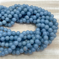 kelliesbeadboutique.com | 8mm Angelite Strands