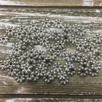 kelliesbeadboutique.com | 6mm Daisy Spacer Beads