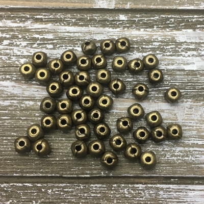Antique Bronze Small Nugget Beads