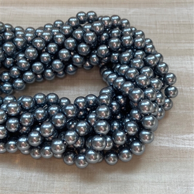 kelliesbeadboutique.com | 8mm Glass Pearl Strands