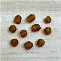 kelliesbeadboutique.com | 6mm Tortoise Ghana Glass Beads