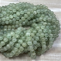 kelliesbeadboutique.com | 8mm Prehnite Strands