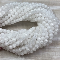 kelliesbeadboutique.com | 8mm Crackle Crystal Quartz Strands