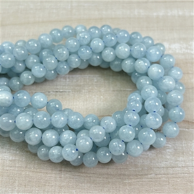 6mm Aquamarine Strands