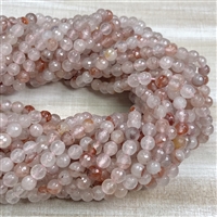 kelliesbeadboutique.com | 6mm Faceted Cherry Quartz Strands