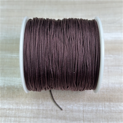 kelliesbeadboutique.com | Chinese Knotting Cord .8mm Coconut Brown